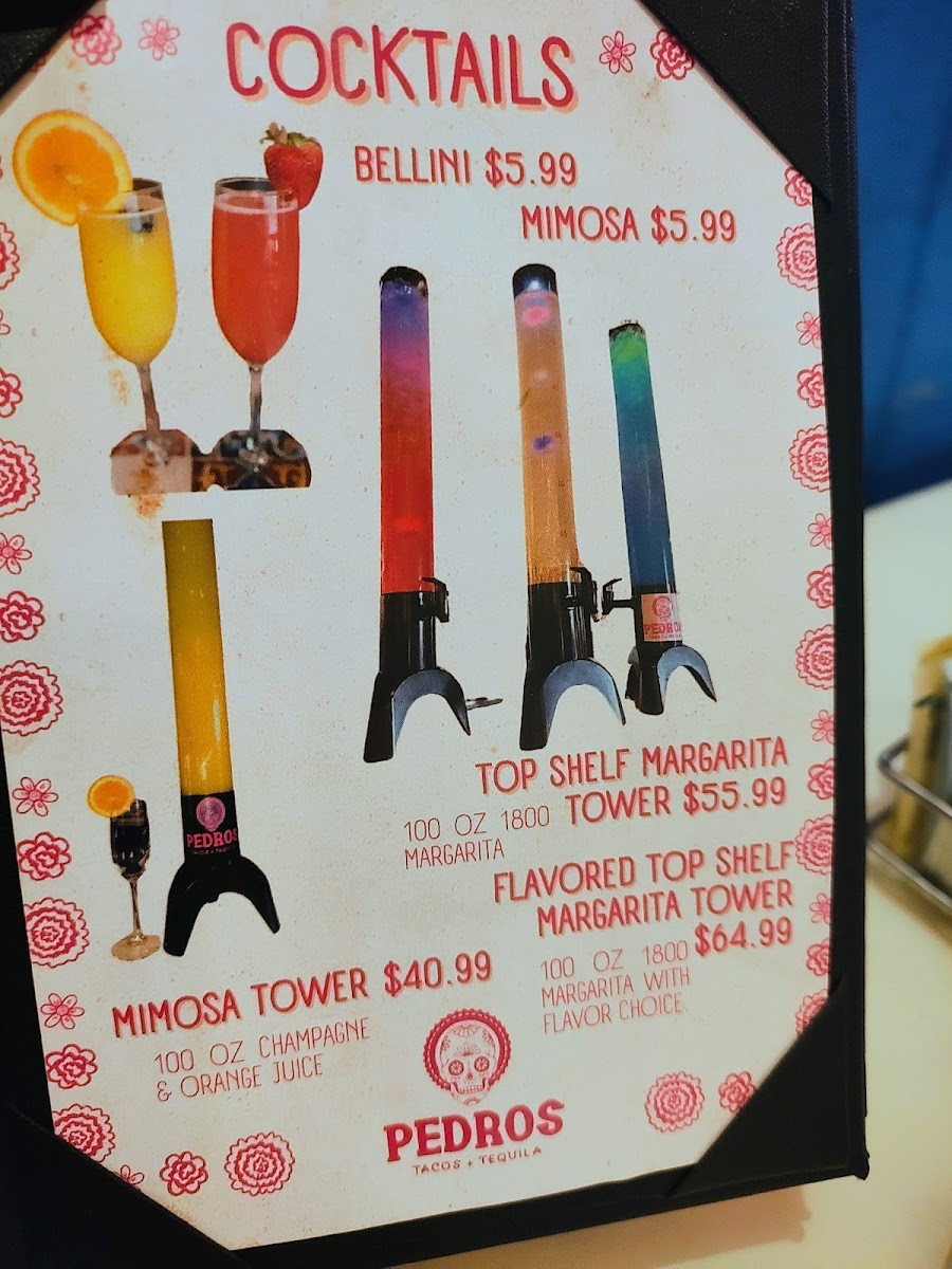 Pedros Tacos & Tequila Menu-8